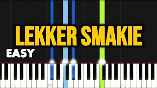 Joyous Celebration  Lekker Smakie  EASY PIANO TUTORIAL by SAPiano [upl. by Dlorad]