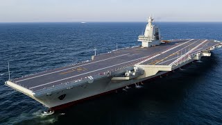 Chinese aircraft carrier Fujian completes maiden sea trials [upl. by Follansbee]