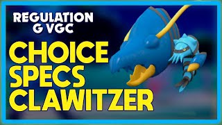 Clawitzer LAUNCHES Itself TO THE TOP  Pokemon ScarletViolet VGC Reg G Battles [upl. by Careaga772]