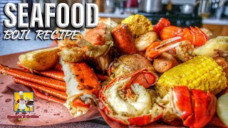 Seafood Boil Recipe In A Pot [upl. by Lowe]