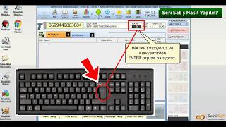 DemirSoft Barkodlu Satış Programı  Seri Satış ve Ürün İadesi Nasıl Yapılır [upl. by Coheman]