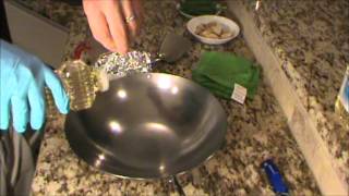 How To Season A Carbon Steel Wok [upl. by Maleki]