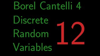 Infermath Probability in R Discrete random variables 12 Borel Cantelli 4 [upl. by Orson]