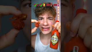 EXTREME Carolina Reaper Chicken Challenge [upl. by Leirbma121]