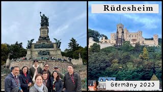 Relaxing cruise along the Rhine at Rüdesheim Germany with Amaserena by Amawaterways  Oct 2023 [upl. by Dorcia]