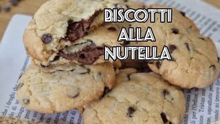 Biscotti ripieni alla Nutella super facili e cremosi [upl. by Karp]