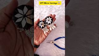 DIY Navratri Special Earrings 😱youtubeshorts shorts diy CrafterAditi PaintellectualPriyA [upl. by Ennaer277]