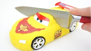 Voiture disney cars en pate a modeler play doh 1  Gloopy [upl. by Issac964]