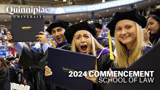 2024 Quinnipiac University School of Law Commencement [upl. by Tjader]