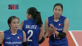 SEA Games 2019 PHL VS VIE Volleyball Womens Opener Full  Volleyball [upl. by Lenad]