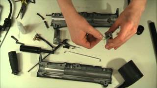 Tippmann a5  Strip Down Oil Vital Parts And Reassemble [upl. by Hpesojnhoj]