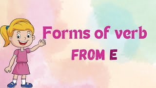 Form of Verb with meaning [upl. by Haeel]