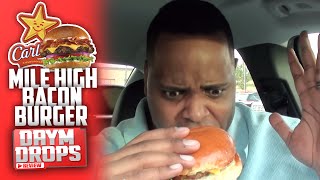 Carls Jr Mile High Bacon Burger [upl. by Marzi]