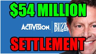 BLIZZARD PROPOSE A 54M SETTLEMENT  BOBBY TO LEAVE BLIZZARD  blizzard blizzardentertainment [upl. by Seamus534]