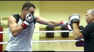 Vitali Klitschko vs Dereck Chisora  Klitschko training [upl. by Che]