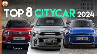 Novità CITYCAR 2024  Oltre a nuova PANDA nuova YPSILON nuova CITROEN C3 cè un mondo La TOP 8 [upl. by Ibmab]