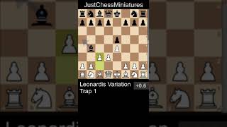 Leonardis Variation Trap 1 chesstraps [upl. by Martinez]