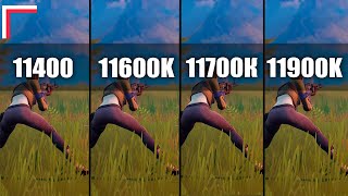 Intel 11400 vs 11600K vs 11700k vs 11900K — Test in 10 Games 1080p 1440p [upl. by Eesyak392]