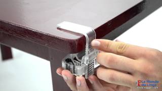 Pince a table adjustable invisible  Guide dutilisation [upl. by Uyr]