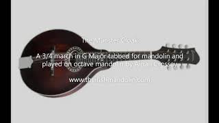 The Munster Cloak  a 34 march in G Major tabbed for mandolin and played by Aidan Crossey [upl. by Luebke124]