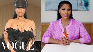 Nicki Minaj Breaks Down 11 Looks From Pink Friday to Barbie  Life in Looks  Vogue [upl. by Voltz]