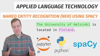 Named Entity Recognition NER using spaCy [upl. by Retrak]