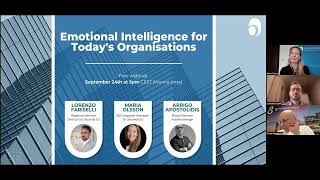 Emotional Intelligence for Todays Organisations [upl. by Ttevy]