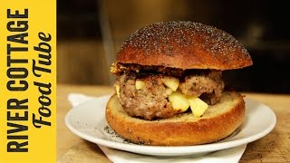 Pork Sage amp Apple Burger  Gill Meller [upl. by Ingeberg]