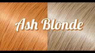 ASH BLONDE HAIR TUTORIAL [upl. by Silliw477]