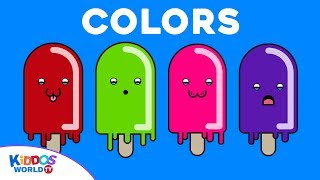 Learning the Different Colors with Fun Color Popsicles [upl. by Kate]