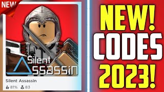 FUTURE CODES  NEW ROBLOX SILENT ASSASSIN CODES 2023 [upl. by Norahc442]