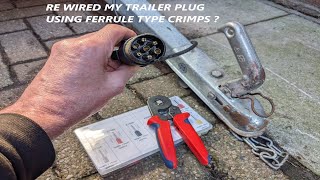 Wiring A 7 Pin Trailer Plug [upl. by Anekam]