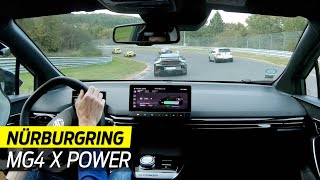 MG4 XPower 2024 Nürburgring hot lap onboard [upl. by Sanfo810]