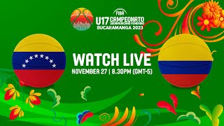 Venezuela v Colombia  Full Basketball Game  South American U17 Womens Championship 2023 [upl. by Enayd]