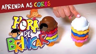 3 Palavrinhas  Hora de Brincar  Aprender as Cores [upl. by Osner]