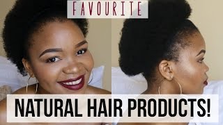 Favourite Products For My 4C Low Porosity Natural Hair  South African Youtuber [upl. by Belak]