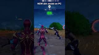 NEW AIM ASSIST ON MOUSE  KEYBOARD SETTING thrxve fortnite glitch [upl. by Oap]