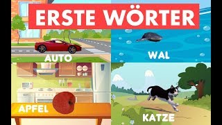 Erste Wörter Lernen  4 KIDS [upl. by Assirrak964]