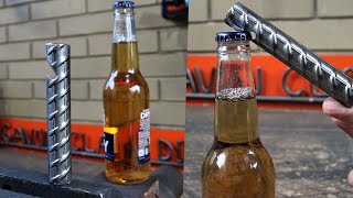 DIY Rebar Bottle Opener  Rebar Projects [upl. by Dempsey486]