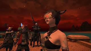 FFXIV Endwalker  quotSkies Aflamequot  Vanaspati dungeon  MSQ Quest 53 full cutscenes [upl. by Haye591]