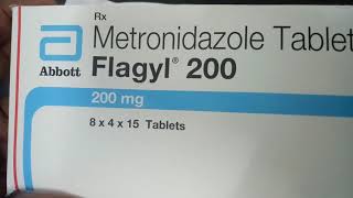 Flagyl 200 Tablet View Uses Side Effects Price in hindi [upl. by Ahsimot980]