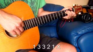 Is This Love Whitesnake Unplugged Starkers in Tokyo Acoustic Guitar Lesson [upl. by Jona]