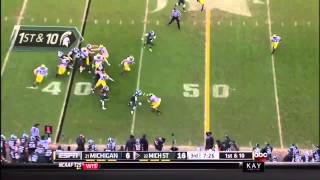 1122013 Michigan State 29 Michigan 6 [upl. by Novit]