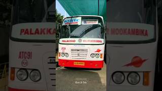 Ksrtc minnal Palakkad to kollur Mookambika and Palakkad to Kanyakumari new minnal bus⚡⚡⚡ [upl. by Cyn]