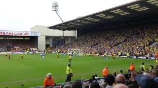 Watford vs Leicester promotion goal [upl. by Yenetruoc]