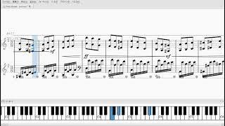 作品22後半【雨の詩】ピアノソナタ 第2楽章／Piano Sonate Le 2e mouvement [upl. by Brookes]