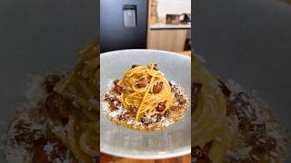 Carbonara quotThe real carbonara—rich creamy with a deep flavor and a perfect salty kick [upl. by Nylssej]