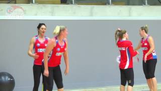 NSW Swifts prepare for 2016 ANZ Championship Grand Final [upl. by Jer]