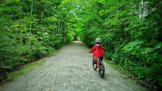 The Caledon Trailway  A really long straight line  Southern Ontario [upl. by Nathalie]