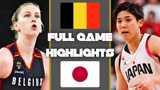 JAPAN vs BELGIUM  FULL GAME HIGHLIGHTS【日本はオリンピック前のエキシビションマッチでベルギーと対戦した】PREOLYMPIC EXHIBITION GAME [upl. by Ocko]